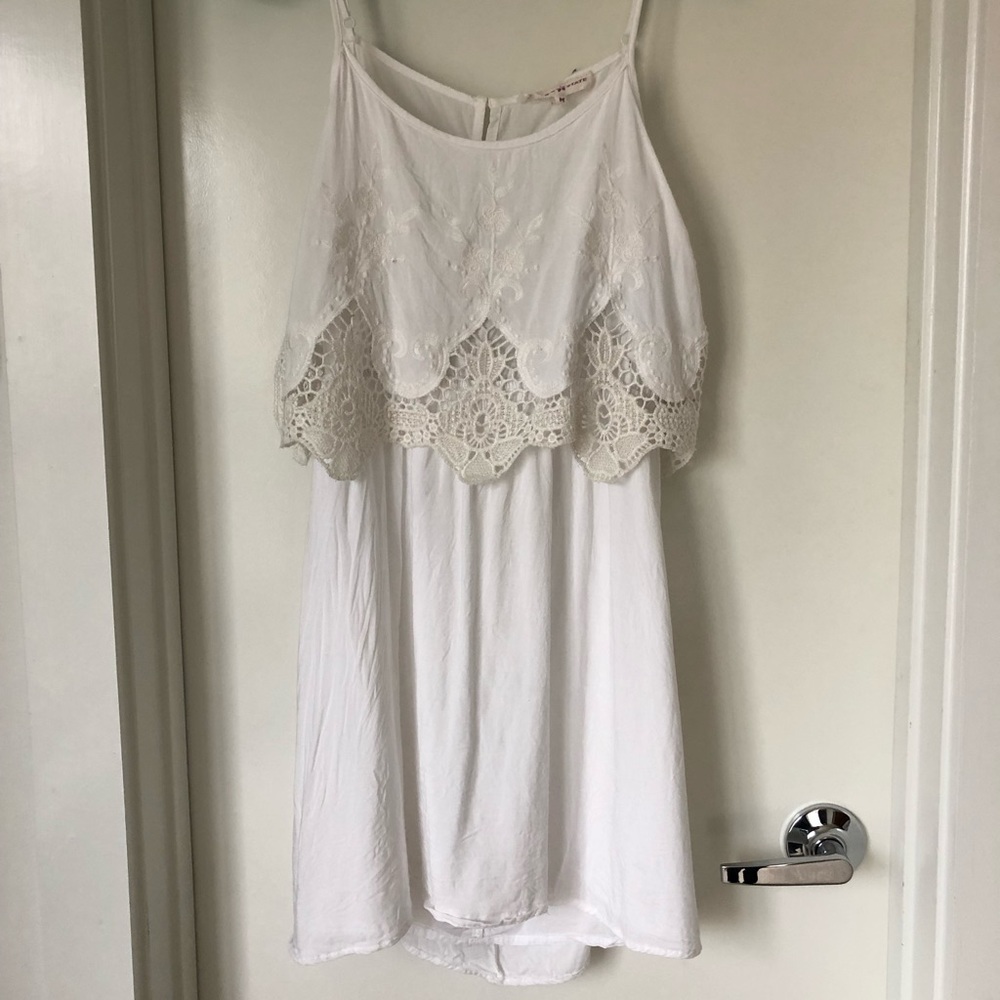 Medium white altar’d state dress